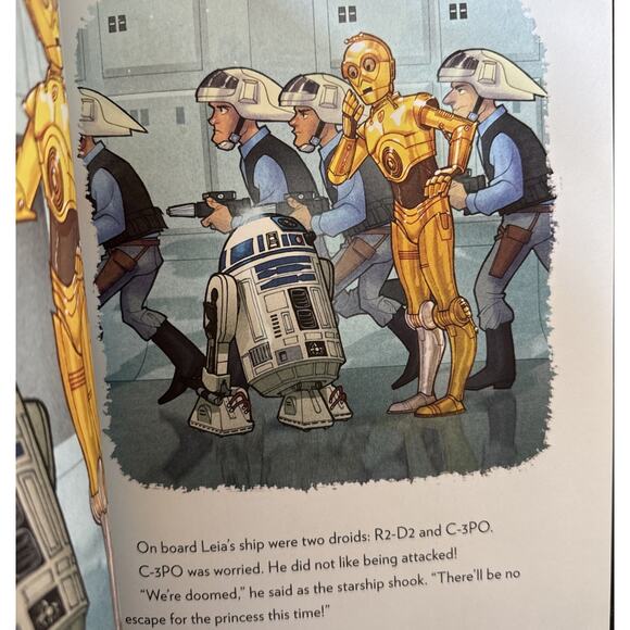 Brand New Star Wars Hardcover Book: 5 Minute Star Wars Stories Kids Adults All - Picture 4 of 4